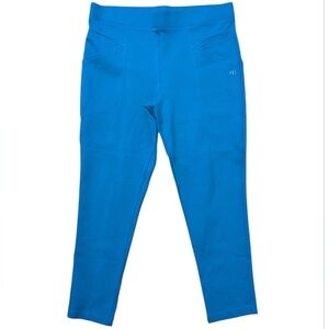 Betabrand Leggings W/ Pockets, Blue, Women's Size XL